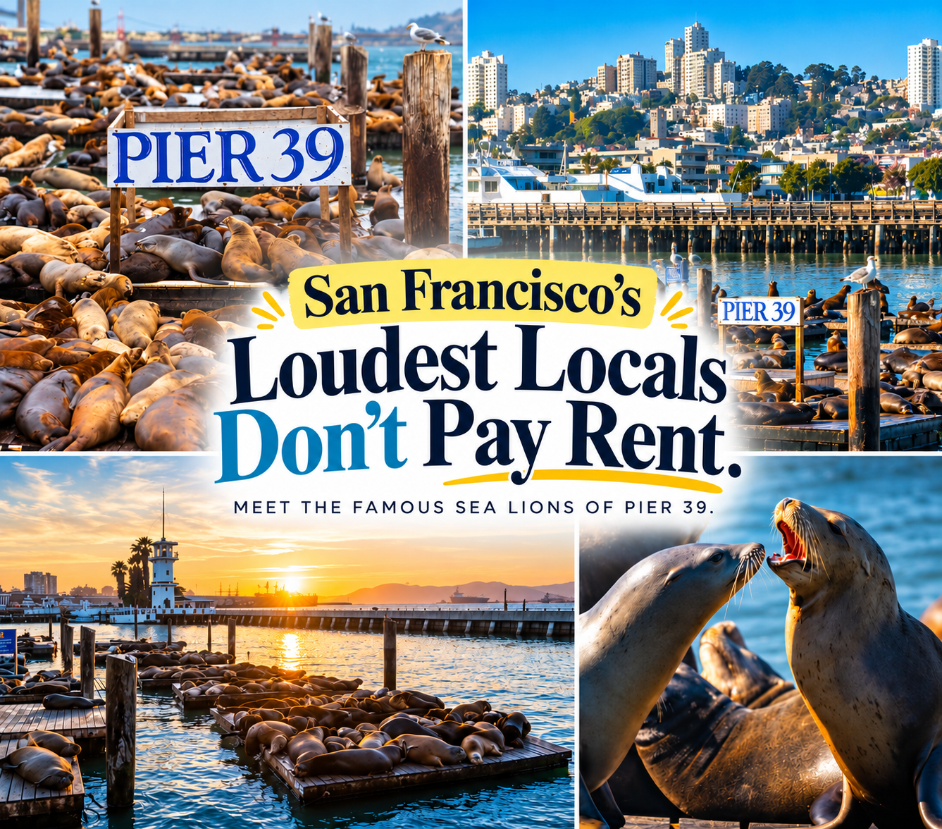 Google Business Profile update example: Pier 39