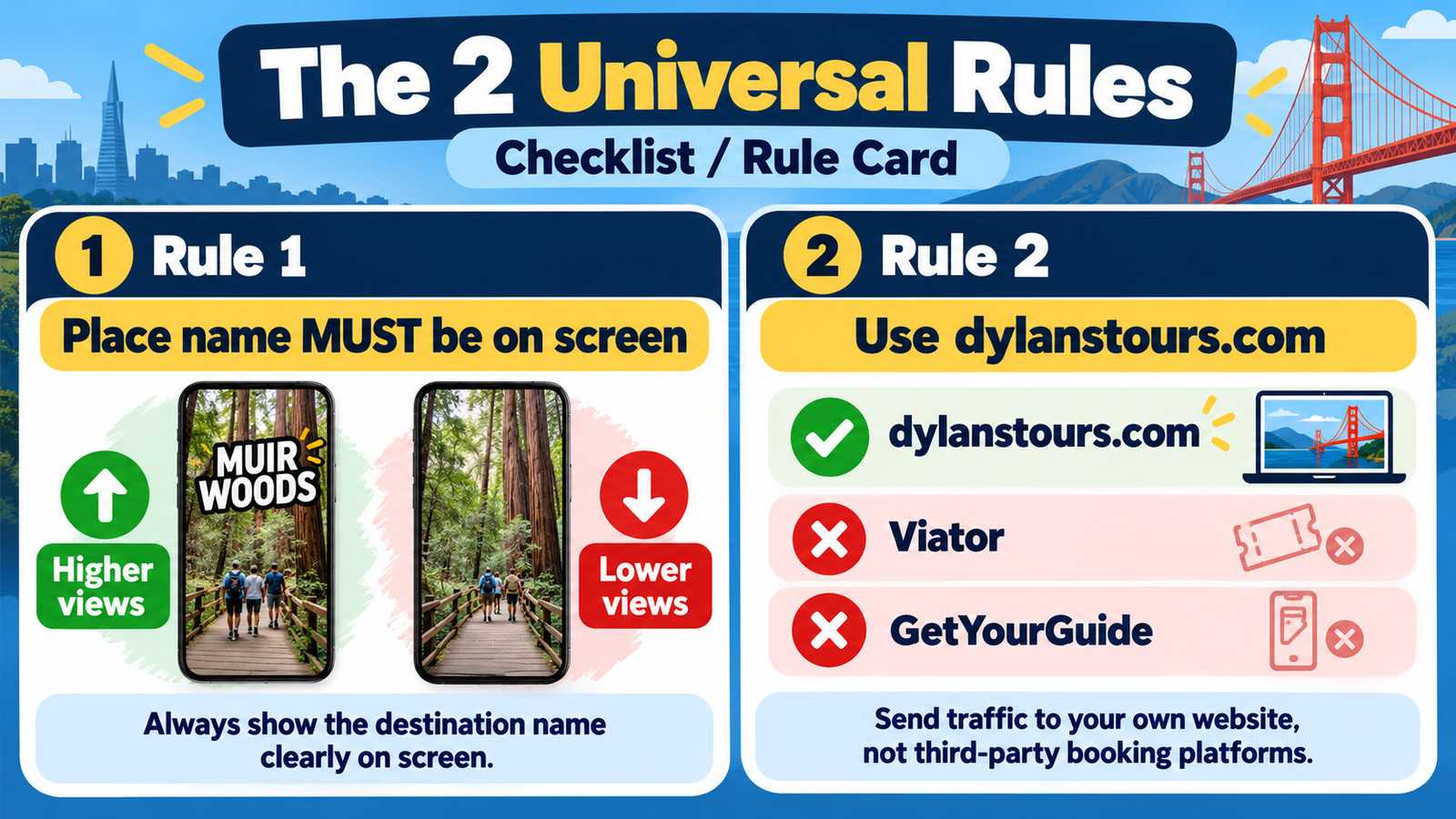 The 2 universal rules