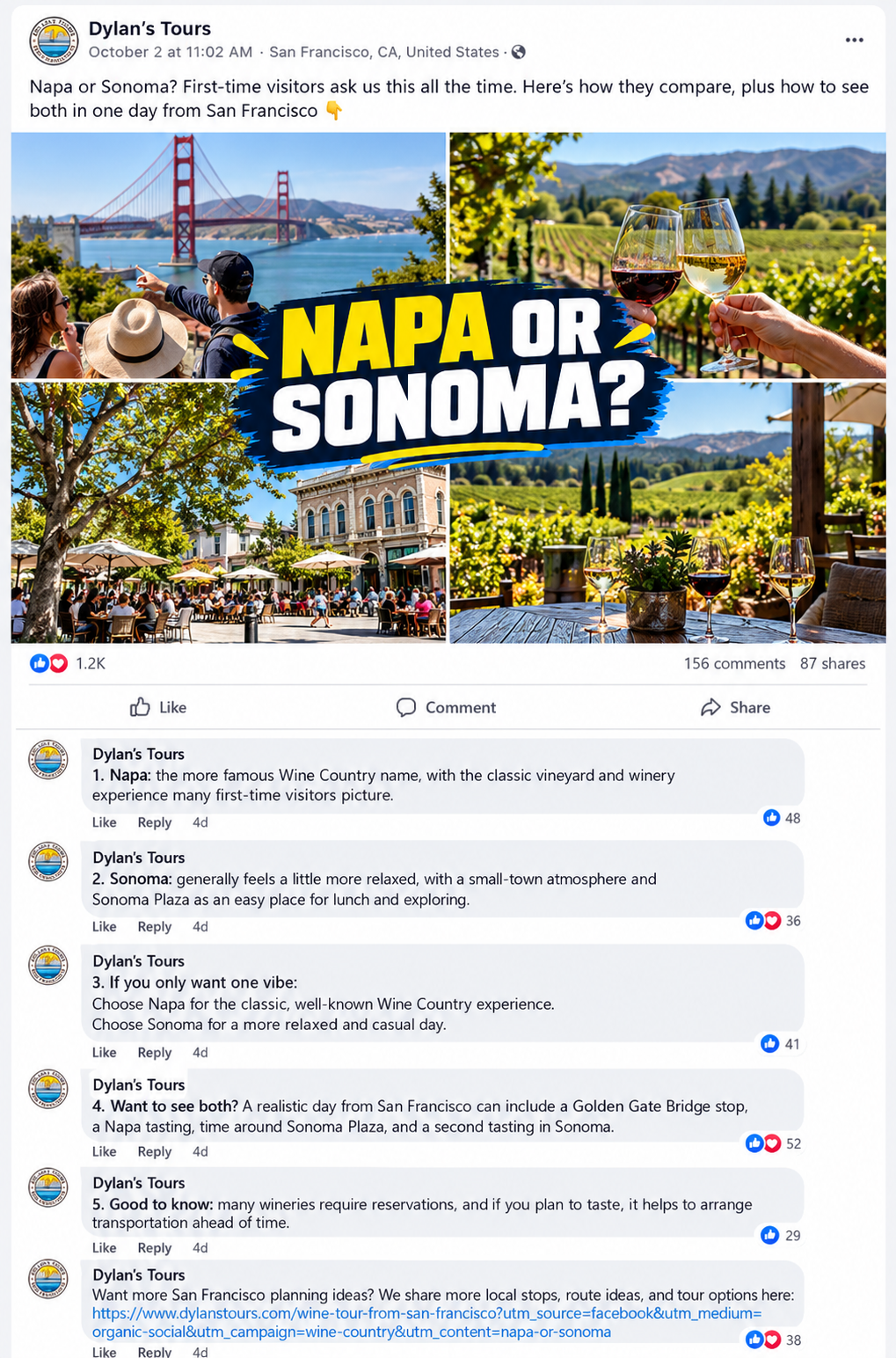 Napa or Sonoma post after: one question on our real photos