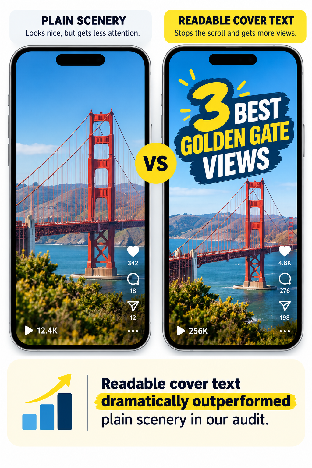 Example of a readable cover